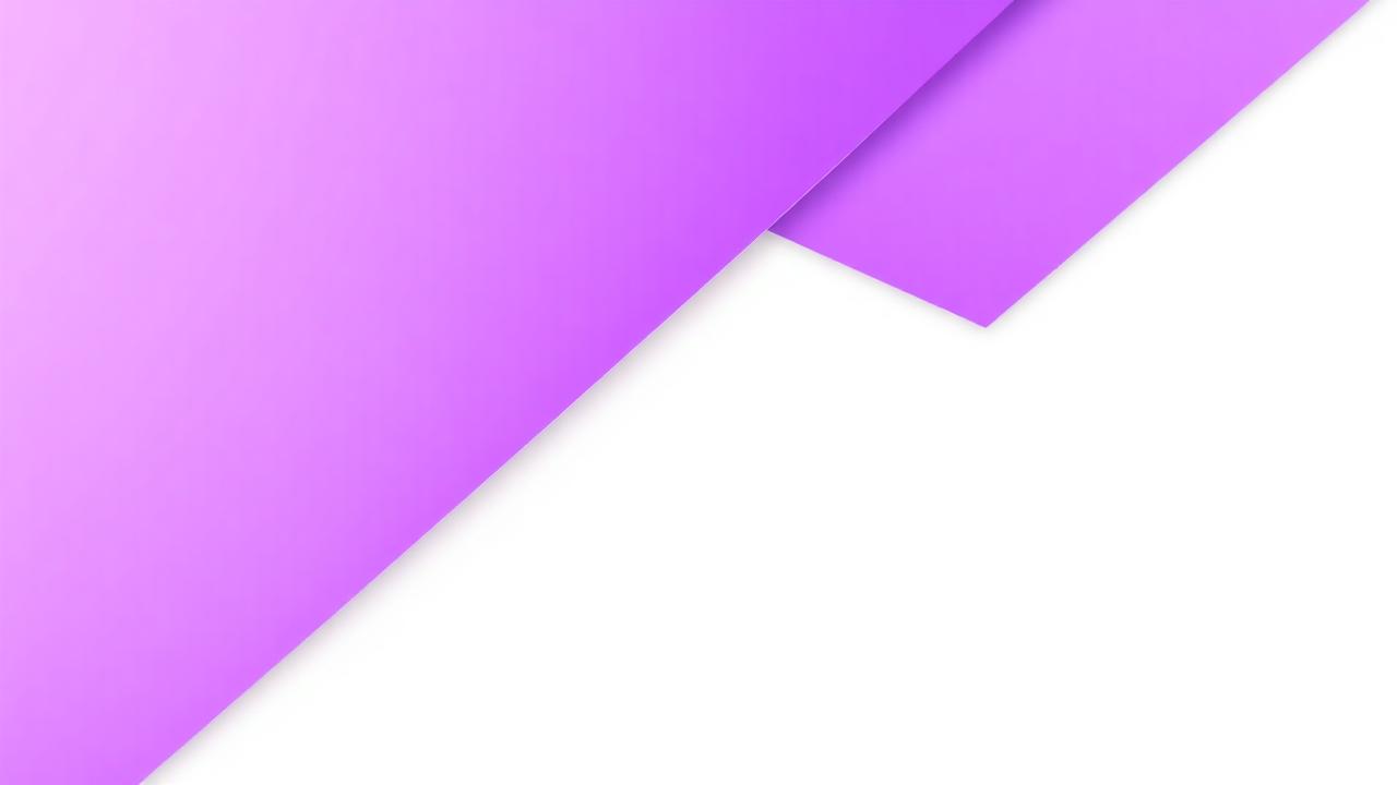 Couches logicielles superposées simplifiées, violet et blanc